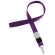 Lanyard con cierre ajustable lila