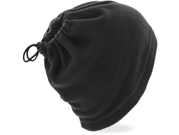 Braga polar con función de gorro negro