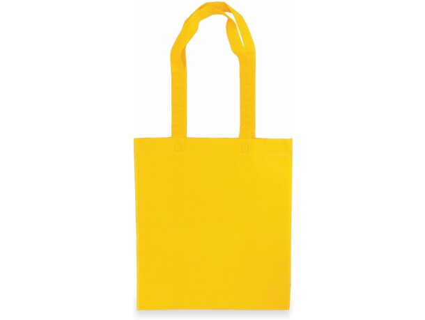 Bolsa non woven publicitaria asaslargas Kora amarillo