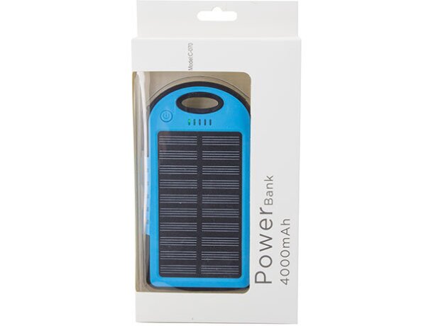 Power bank solar Waterfall negro