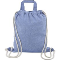 Mochila saco Agra algodón reciclado 150gr baratas cordones
