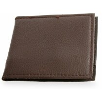Cartera con billetero simil piel marron Cartera con billetero simil piel marron