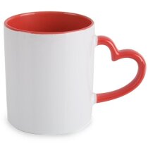 Mug sublimacion corazon