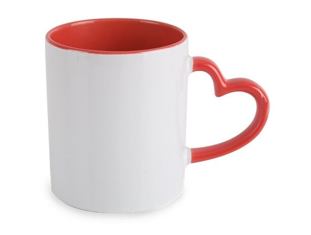 Mug sublimacion corazon taza corazon sublimacion