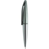 Bolígrafo de plástico elegante personalizado gris Bolígrafo de plástico elegante personalizado gris