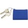 Monedero con cadena azul