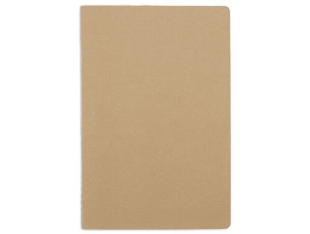 Libreta Santorini con cubierta de papel y hojas lisas Crudo detalle 6