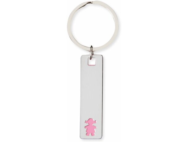 Llavero alargado niña personalizada