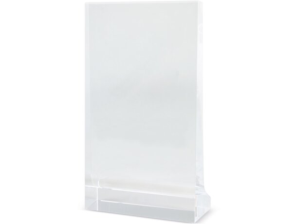 Trofeo de cristal rectangular para grabar personalizado