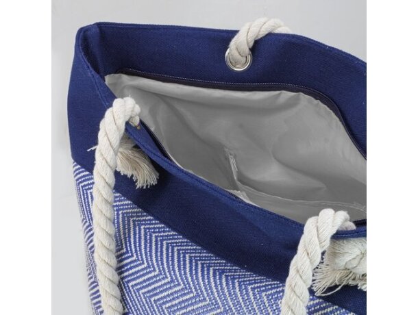 Bolsa Emeril de poliéster reciclado con bolsillo interior detalle 2