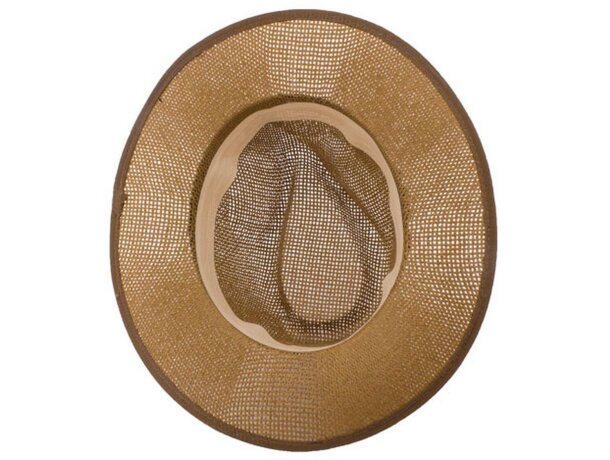 Sombrero golf marron