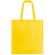 Bolsa non woven laminado color mate amarilla