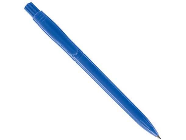 Bolígrafo de plástico y sencillo fino azul
