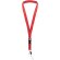 Lanyard Doble de poliéster Rojo