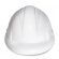 Antiestrés con forma de casco blanco sin color