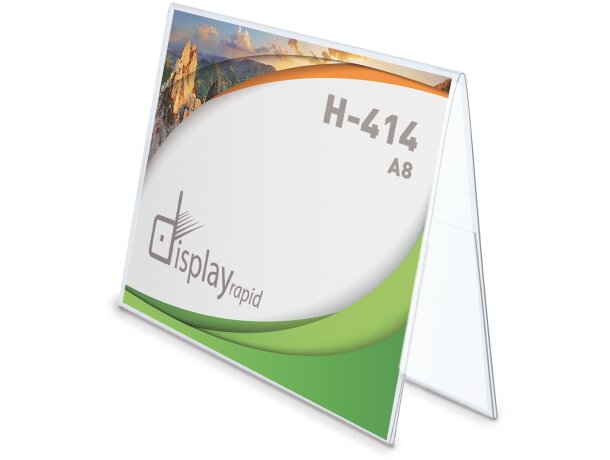 Portagrafica pvc duo horizontal a8 Darlot