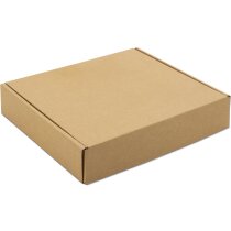 Caja presentación cartón corrugado Qara kraft