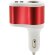 Cargador multiple mix aluminio blanco/rojo