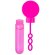 Pompero de burbujas Boble con líquido jabonoso pack 24 uds Rosa detalle 12
