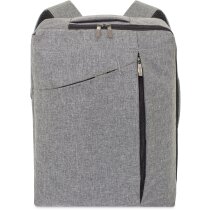 Mochila maletín convertible personalizada gris