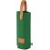 Bolsa de fieltro con asa para botellas de vino Verde