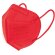 Mascarilla ultra proteccion de colroes ffp2 Rojo