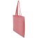 Bolsa jaspe algodón 130 gr rojo