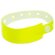 Pulsera registro fluorescente Festival amarilla