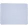 Alfombrilla rectangular para ratón blanca personalizada
