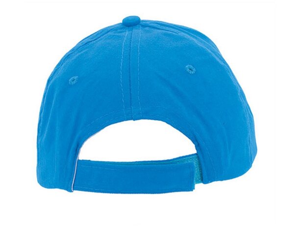 Gorra algodón peinado premium Narón azul medio