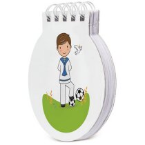 Libreta con anillas corporativa carton