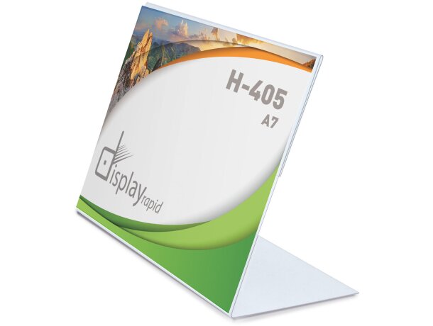 Portagrafica pvc horizontal a7 Menzi