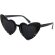 Gafas de sol con protección UV400 en ABS negro detalle 1