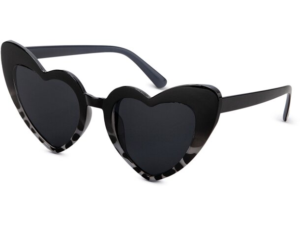Gafas de sol con protección UV400 en ABS negro detalle 1