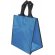 Bolsa de la compra brillante barata azul
