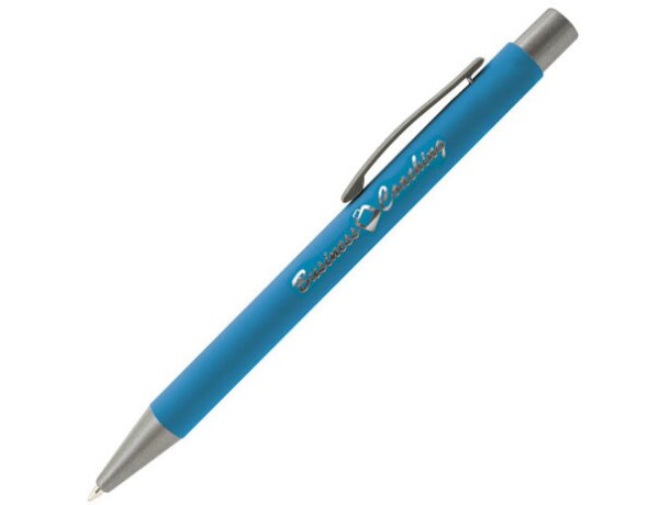 Boligrafo metalico munich azul