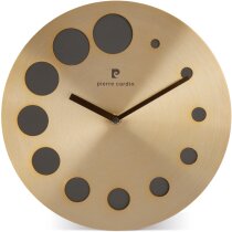 Reloj pared Steel Pierre Cardin aluminio acabado