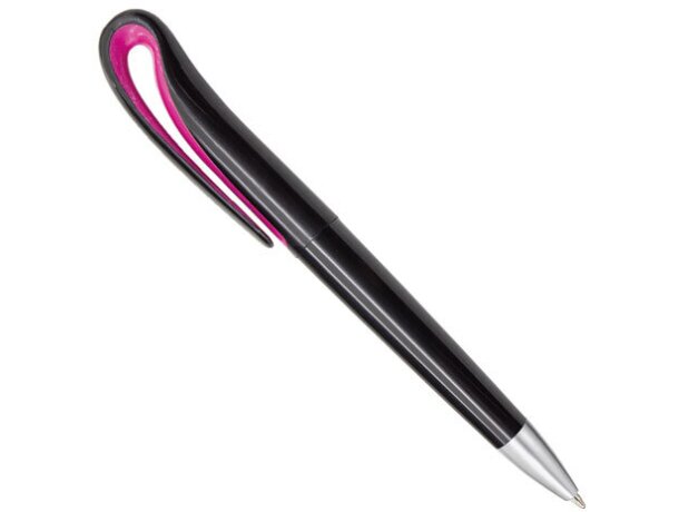 Boligrafo Cisne negro/az fucsia