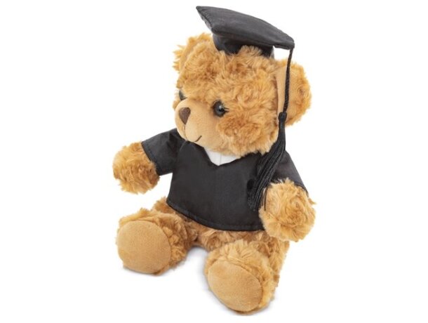 Peluche osito graduado Toti 18 cm con gorro detalle 2