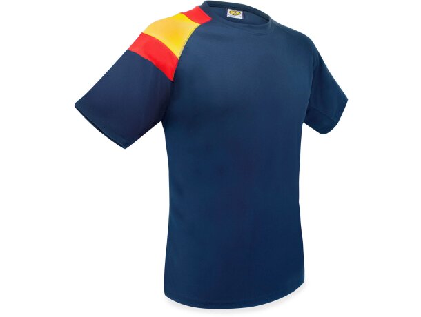 Camiseta bandera niño d&f bl12-14 Galdana azul marino