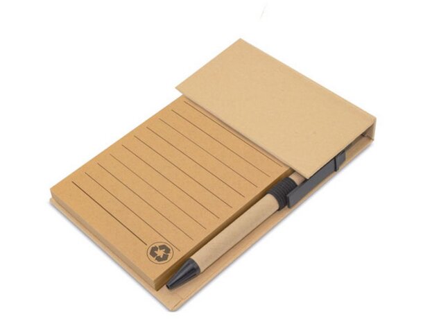 Libreta marcador con boligrafo de sobremesa Ecolife