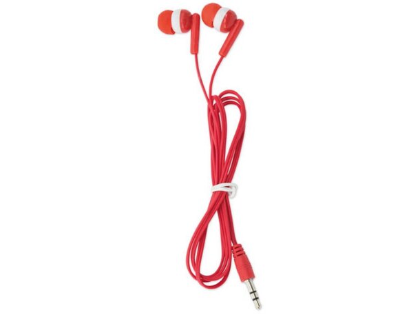 Auriculares rojo