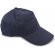 Gorra con ojetes de metal y 5 paneles azul marino barata