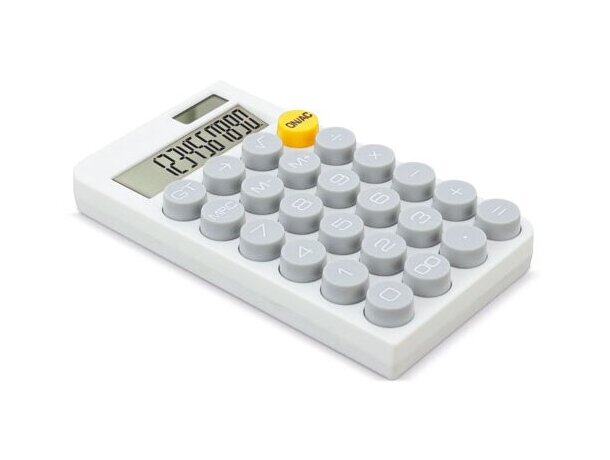 Calculadora mecánica Tekal con pantalla grande profesional detalle 3