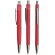 Bolígrafo Pierre Cardin Mercury con acabado en aluminio Rojo