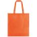 Bolsa non woven laminado mate Fern naranja