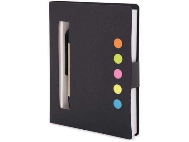 Libreta reciclada stily natural negro