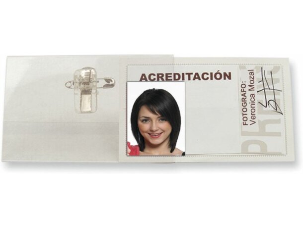 Identificador rigido con pinza personalizado
