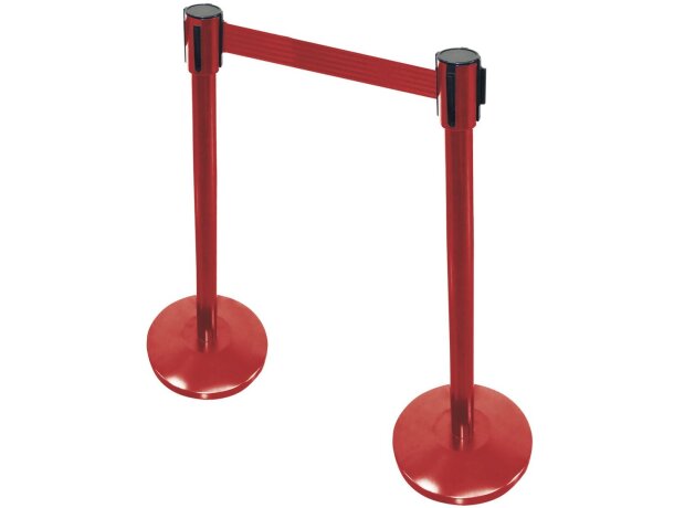 Postes separadores cinta retractil Divison