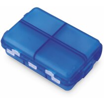 Pastillero semanala con 6 secciones personalizado azul Pastillero semanala con 6 secciones personalizado azul